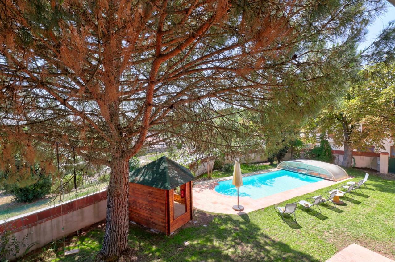 Gite La Grappe Occitane - 14 Personnes - Piscine Privee Ambres Exterior foto